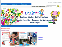 Tablet Screenshot of lollipopspro.com